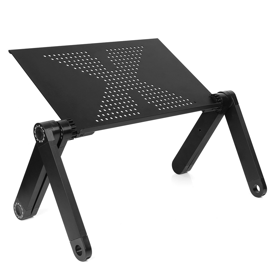 Adjustable Aluminum Laptop Stand with Mouse Pad