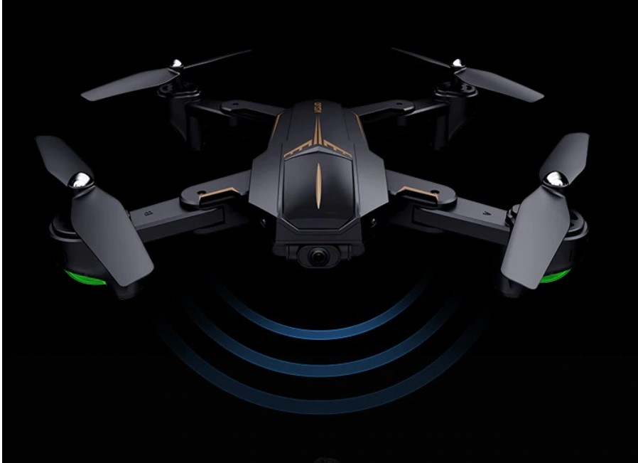 Black and Gold Design GPS Drone with Camera